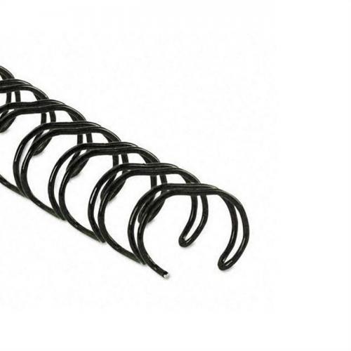 Inele metalice pentru indosariere pas 2:1 diametru 19 mm, set 50 bucati Alb - imagine 3